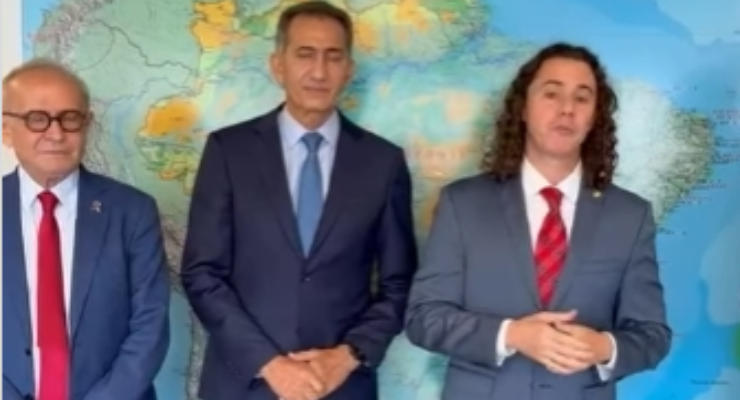 O Senador Veneziano Vital do Rêgo (MDB-PB) esteve nesta terça-feira (10) em audiência com o Ministro da Integração e do Desenvolvimento Regional